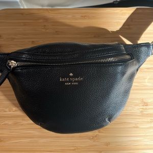 Leather belt bag